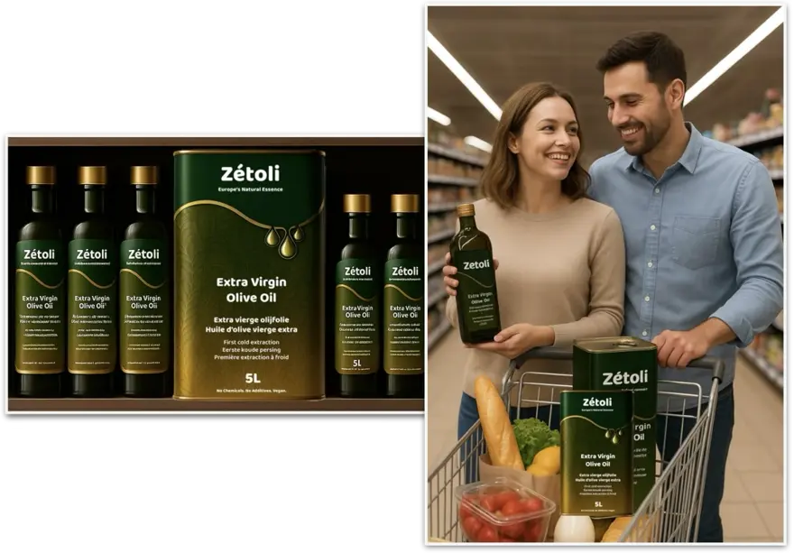 Extra Virgin Olive Oil Belgium for Retail and bulk supplier europe